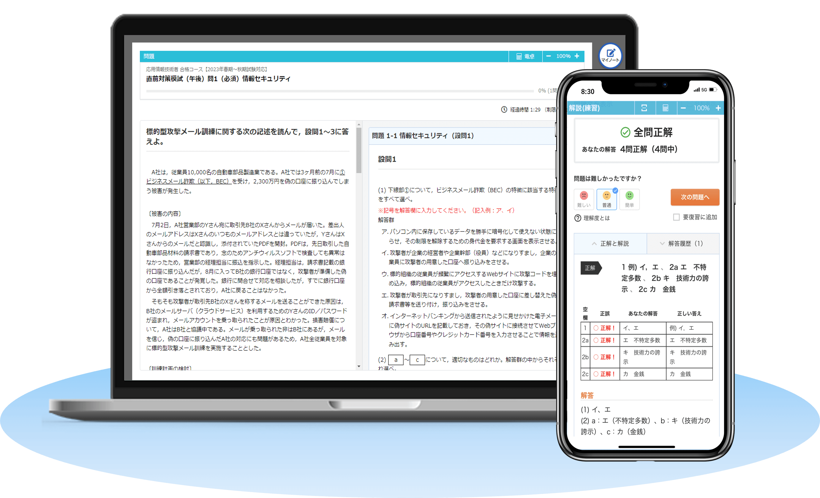 直前対策模試